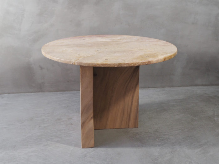 Marmorbord, sofabord, sidebord, marmor, heltre