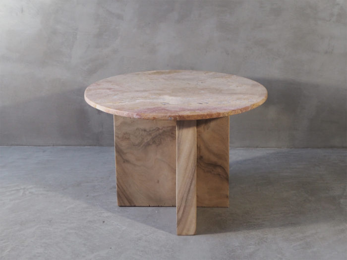 Marmorbord, sofabord, sidebord, marmor, heltre