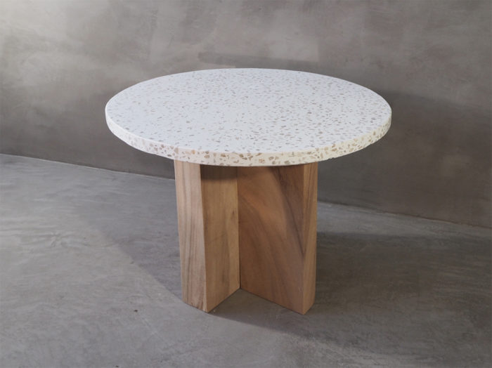 Terrazzo bord, sofabord, sidebord, tre