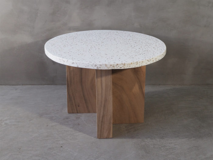Terrazzo bord, sofabord, sidebord, tre
