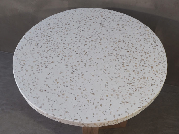Terrazzo bord, sofabord, sidebord, tre