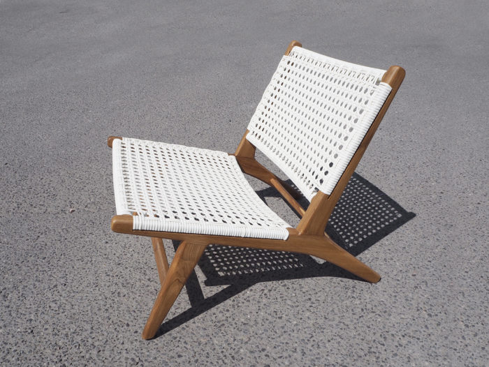 rottingstol, utestol, teakstol, loungestol, stol, rotting, teak