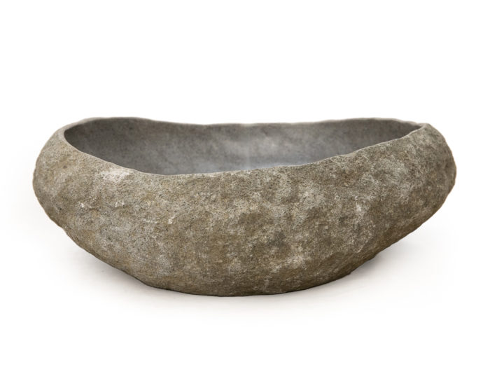 Bali steinvask, elvestein, håndlaget, steinvask, steinservant, bad