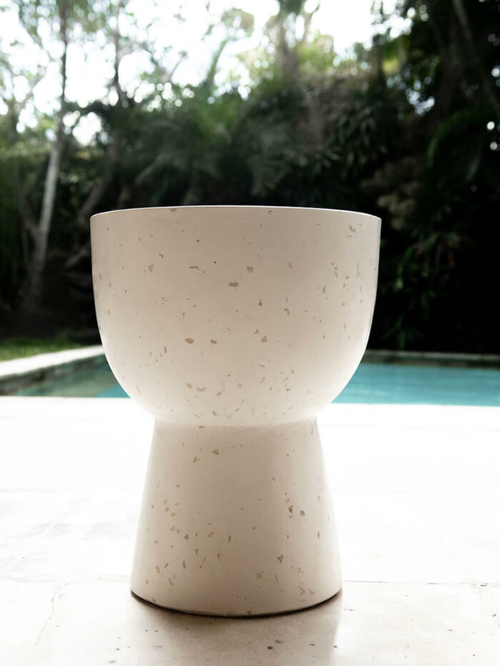 Terrazzo Bord, Sofabord, Sidebord, Hvit Terrazzo, Marmor, By Bjørkheim, By Bjorkheim, surfinspirert, Handmade, Bali, Bybjørkheim, Bybjorkheim, Custom Made, Custommade, Håndlaget, Møbler, Interiør, Interior Design