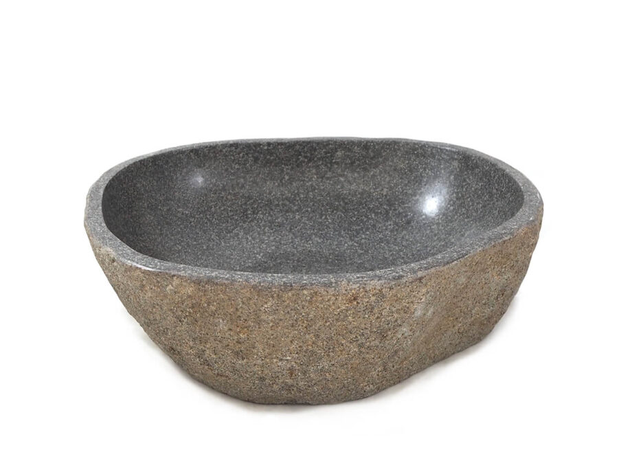 Bali steinvask, elvestein, håndlaget, steinvask, steinservant, bad, by Bjørkheim, surfinspirert, møbler, interiørdesign, japandi