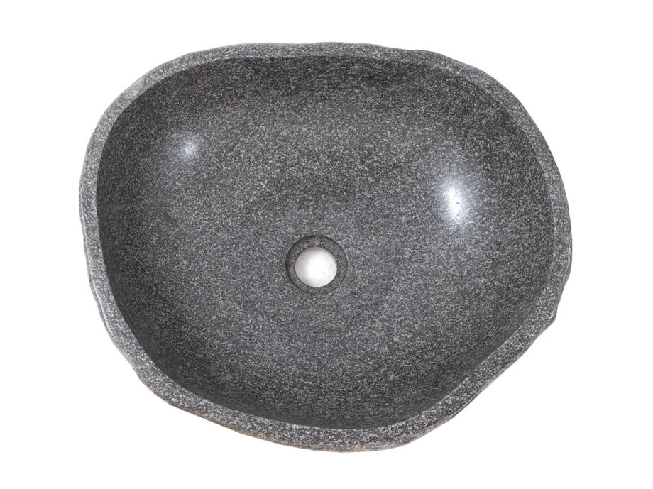 Bali steinvask, elvestein, håndlaget, steinvask, steinservant, bad, by Bjørkheim, surfinspirert, møbler, interiørdesign, japandi