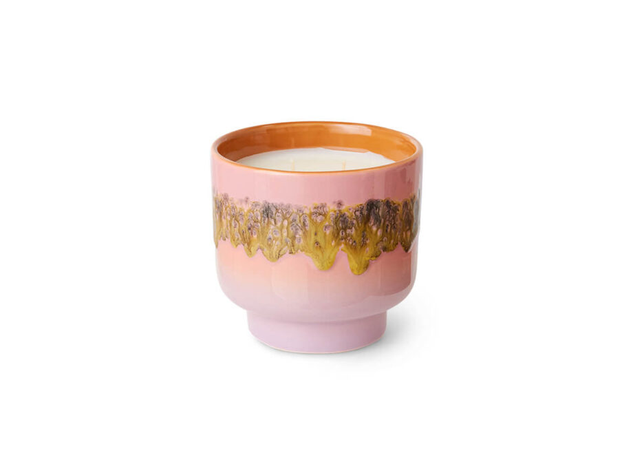 Duftlys, keramikkduftlys, Keramikkkrus, keramikkkopp, oppbevaringskrus, Oppbevaringskrukke, blomsterpotte, resikulert, 70s, HKLiving, Japandi, håndlaget, keramikk, servering, kjøkken, by Bjørkheim, surfinspirert, interiørdesign, retro,