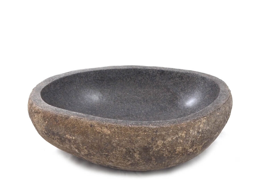 Bali steinvask, elvestein, håndlaget, steinvask, steinservant, bad, by Bjørkheim, surfinspirert, møbler, interiørdesign, japandi