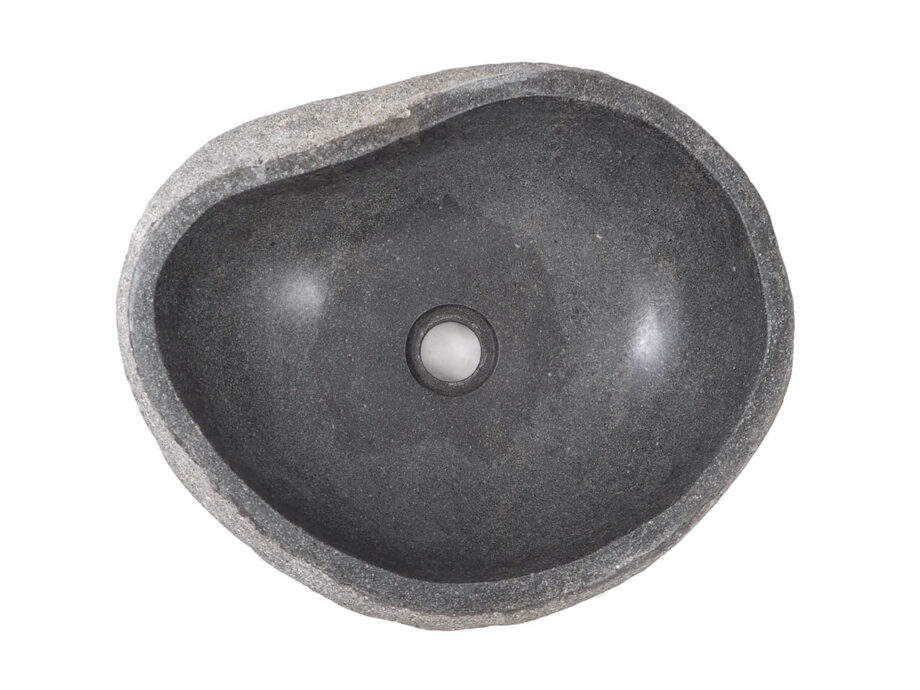 Bali steinvask, elvestein, håndlaget, steinvask, steinservant, bad, by Bjørkheim, surfinspirert, møbler, interiørdesign, japandi