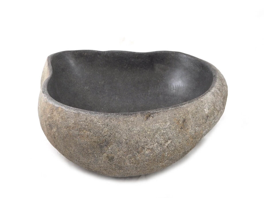 Bali steinvask, elvestein, håndlaget, steinvask, steinservant, bad, by Bjørkheim, surfinspirert, møbler, interiørdesign, japandi