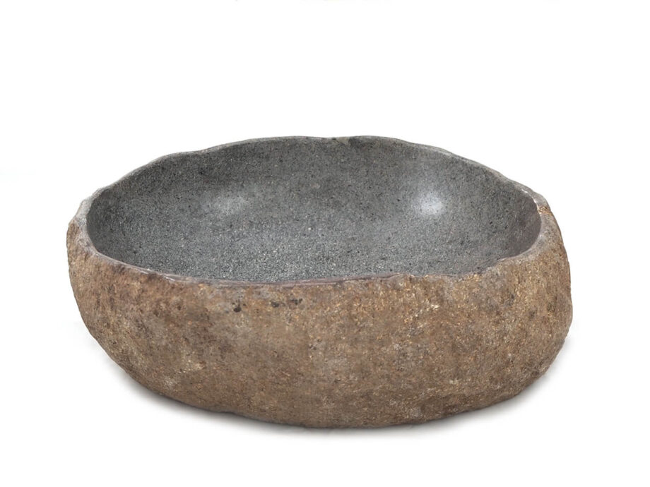 Bali steinvask, elvestein, håndlaget, steinvask, steinservant, bad, by Bjørkheim, surfinspirert, møbler, interiørdesign, japandi