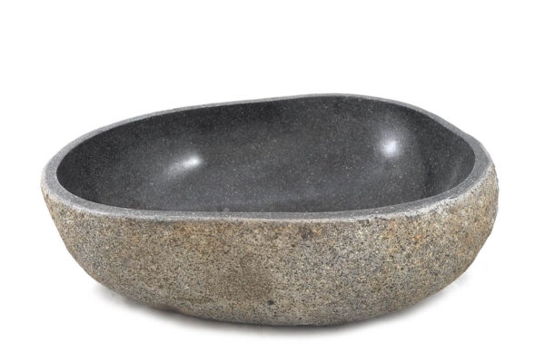 Bali steinvask, elvestein, håndlaget, steinvask, steinservant, bad, by Bjørkheim, surfinspirert, møbler, interiørdesign, japandi