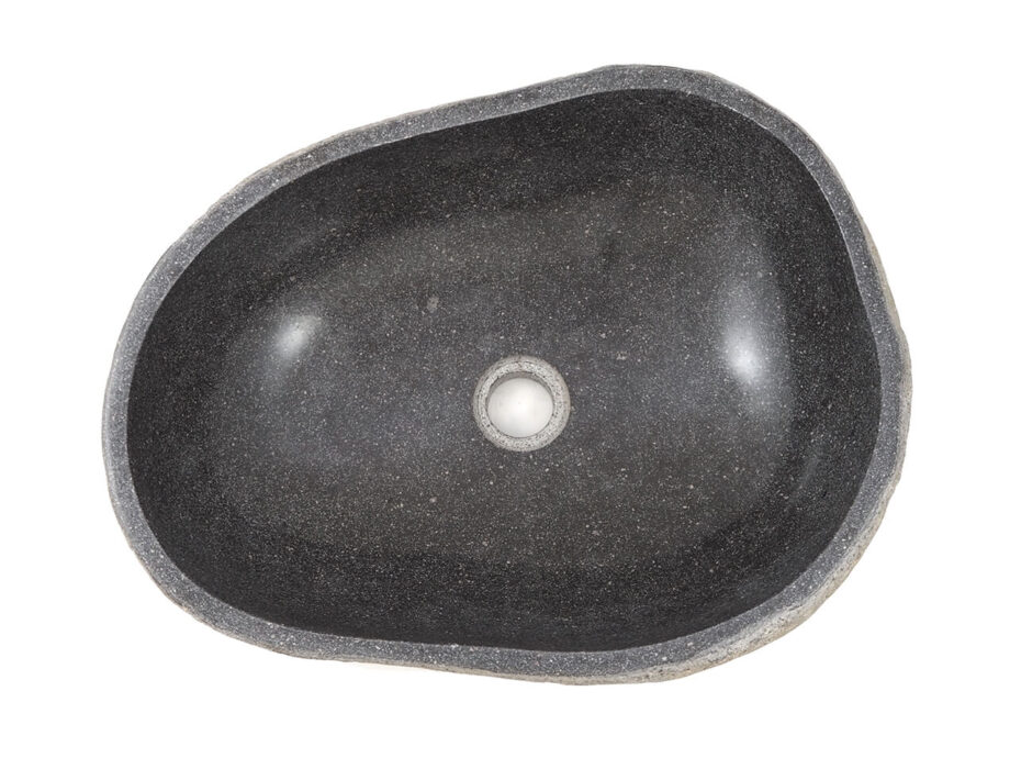 Bali steinvask, elvestein, håndlaget, steinvask, steinservant, bad, by Bjørkheim, surfinspirert, møbler, interiørdesign, japandi