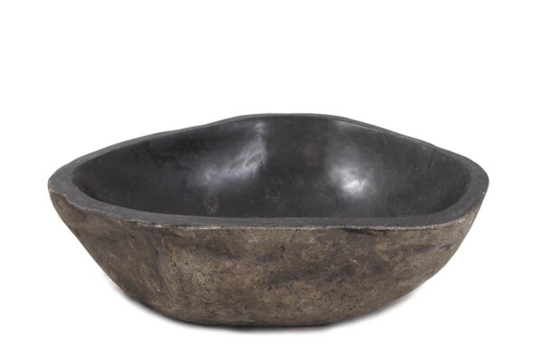 Bali steinvask, elvestein, håndlaget, steinvask, steinservant, bad, by Bjørkheim, surfinspirert, møbler, interiørdesign, japandi