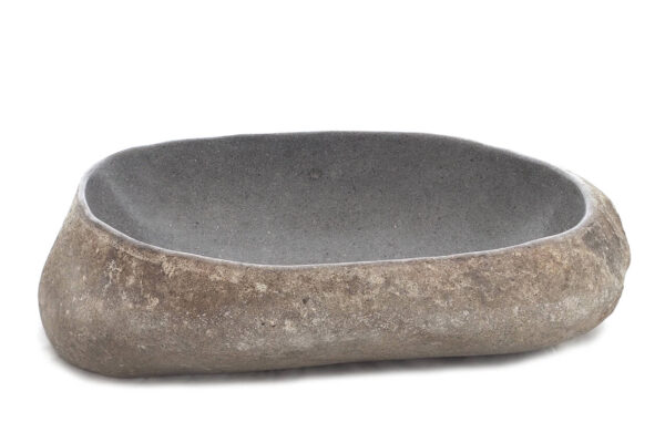Bali steinvask, elvestein, håndlaget, steinvask, steinservant, bad, by Bjørkheim, surfinspirert, møbler, interiørdesign, japandi