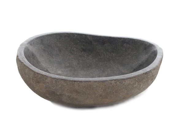 Bali steinvask, elvestein, håndlaget, steinvask, steinservant, bad, by Bjørkheim, surfinspirert, møbler, interiørdesign, japandi