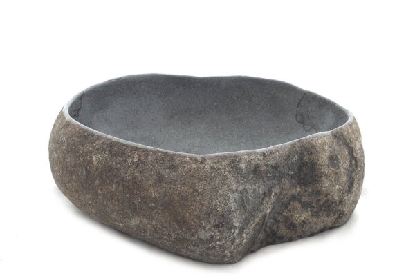 Bali steinvask, elvestein, håndlaget, steinvask, steinservant, bad, by Bjørkheim, surfinspirert, møbler, interiørdesign, japandi