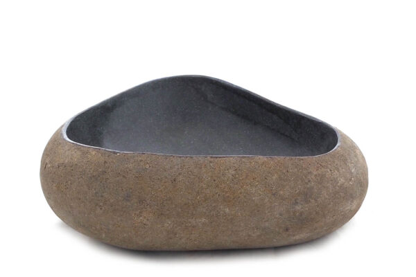 Bali steinvask, elvestein, håndlaget, steinvask, steinservant, bad, by Bjørkheim, surfinspirert, møbler, interiørdesign, japandi