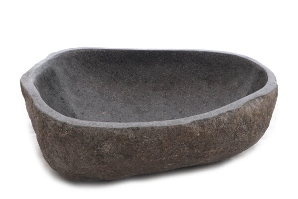 Bali steinvask, elvestein, håndlaget, steinvask, steinservant, bad, by Bjørkheim, surfinspirert, møbler, interiørdesign, japandi