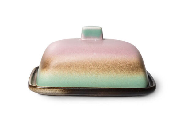 Serveringsfat, Smørfat, Smørklokke, keramikkfat, HKLiving, Japandi, håndlaget, keramikk, servering, kjøkken, by Bjørkheim, surfinspirert, organisk, interiørdesign, retro,